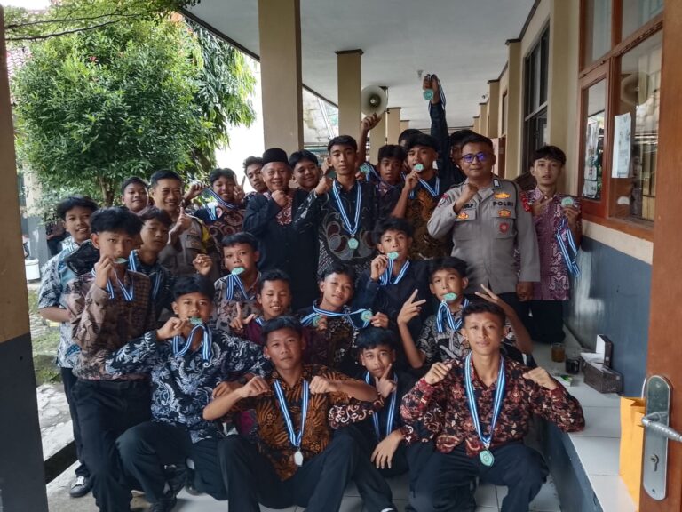 Polsek Ciawigebang Gelar Apel Kesiapan Pengamanan Nobar