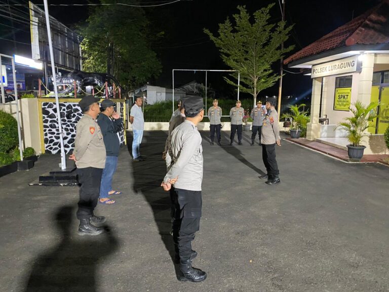 Apel KRYD Gabungan Zona 4 Digelar di Mapolsek Luragung.