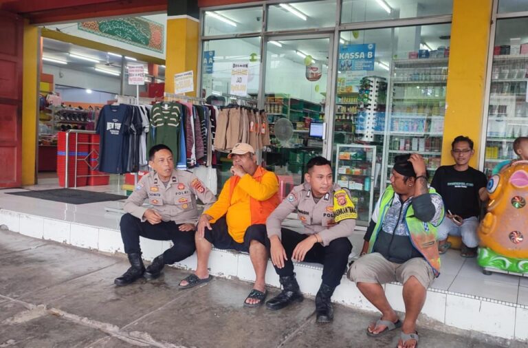 Lindungi Jukir dan Pengunjung Swalayan, Ka SPKT 2 Polsek Mandirancan Sekat Ruang Gerak Calo dan Aksi Premanisme