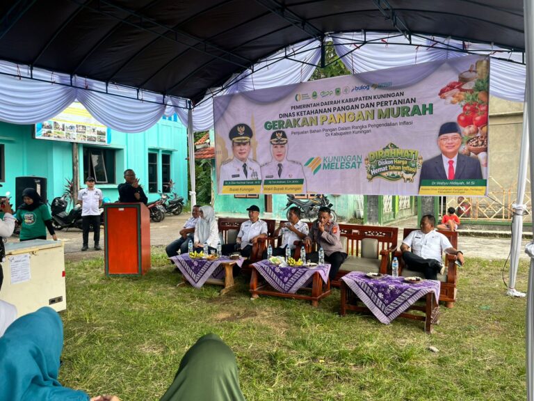 IPDA Lukman Hakim Tunjukkan Dukungan Penuh Program Gerakan Pangan Murah Padaringan, Hadir Langsung Kawal Pengendalian Inflasi dan Perkuat Ketahanan Pangan Masyarakat Kabupaten Kuningan