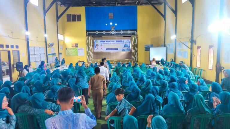 Ipda Lukman Hakim Hadiri dan Dukung Kegiatan Bina Wilayah TP PKK Kabupaten Kuningan Sebagai Wujud Sinergitas Pembinaan Masyarakat dan Penguatan Program Pemberdayaan