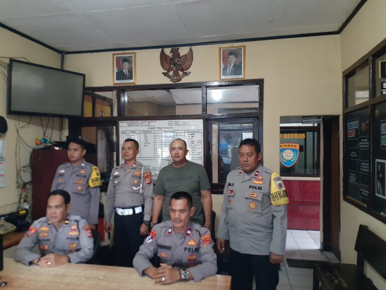 JAGA MAKO POLSEK CILIMUS BERJALAN AMAN, SITUASI KAMTIBMAS TERKENDALI