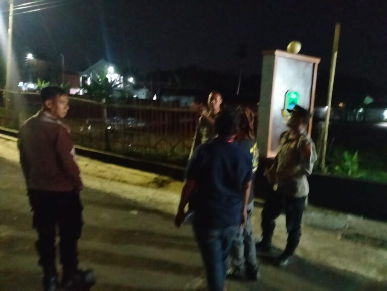 Kapolsek Ciawigebang Pimpin Patroli KRYD Malam Hari, Antisipasi Gangguan Kamtibmas Selama Long Weekend