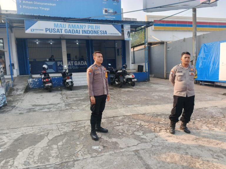 Monitor Simpang Tiga Mandirancan, Unit Patroli Sektor Bentengi Kenyamanan Warga dari Gangguan Jalanan
