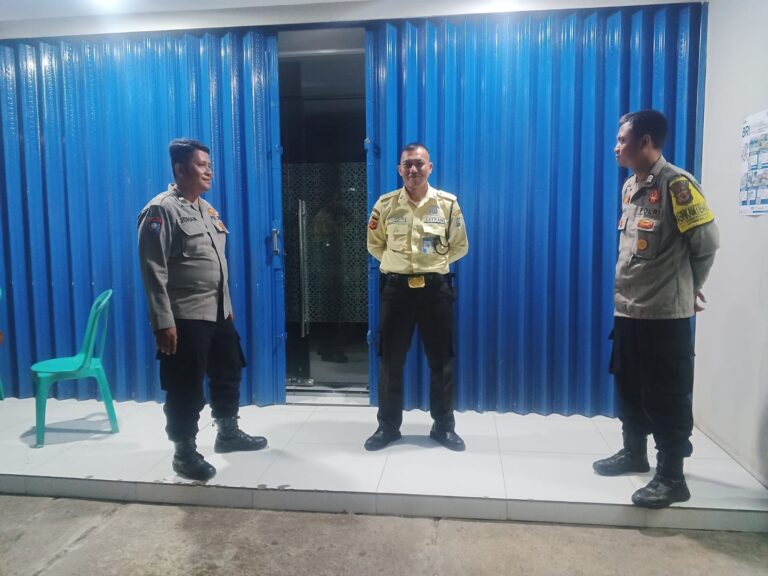 Hadirkan Rasa Aman Saat Warga Terlelap, Patroli KRYD Mobile Polsek Mandirancan Jaga Obyek Vital Perbankan