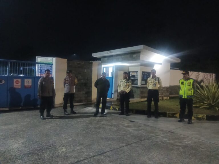 Edukasi Prosedur Keamanan Piket Malam, Polsek Mandirancan Gencarkan Sambang Kemitraan di PT. SUJA