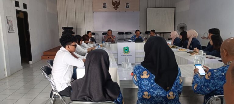 Ipda Lukman Hakim Hadiri Rapat Koordinasi Persiapan Kuliah Kerja Nyata Mahasiswa Universitas Budi Luhur Jakarta dan Sampaikan Imbauan Kamtibmas Demi Terciptanya Situasi Aman di Kecamatan Pancalang