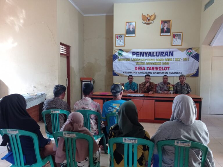 Aipda Djayusman Laksanakan Monitoring Penyaluran BLT Dana Desa Triwulan Kedua Tahun 2026 guna Memastikan Bantuan Tepat Sasaran dan Berjalan Tertib serta Lancar