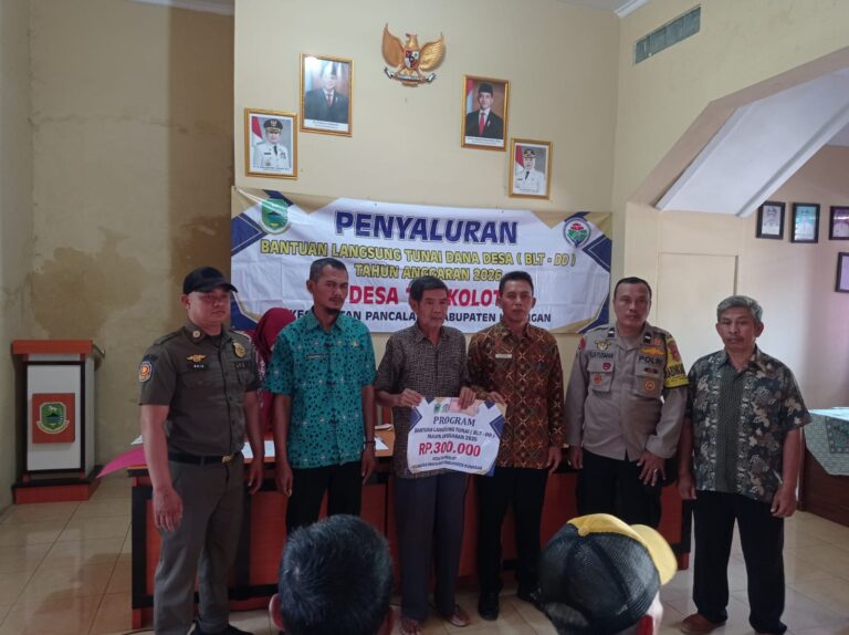 Bhabinkamtibmas Laksanakan Monitoring Penyaluran BLT Dana Desa Triwulan Kedua Tahun 2026 guna Memastikan Bantuan Tepat Sasaran dan Berjalan Tertib serta Lancar